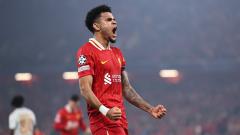 Liverpool winger Luis Diaz